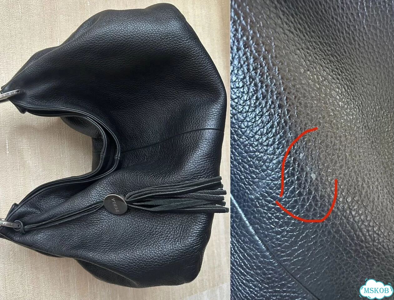 Сумка женская furla черная фото 3