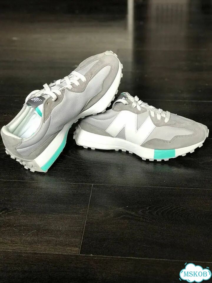 Кроссовки New Balance Niko x 327 GreyBlue оригинал фото 1