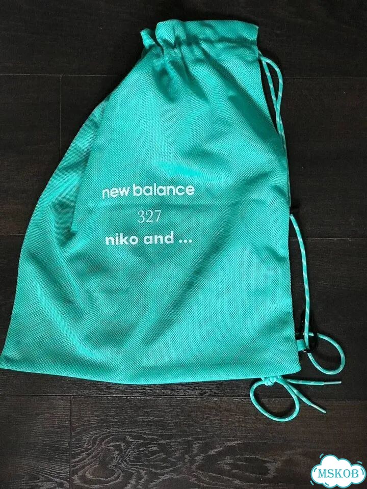 Кроссовки New Balance Niko x 327 GreyBlue оригинал фото 2
