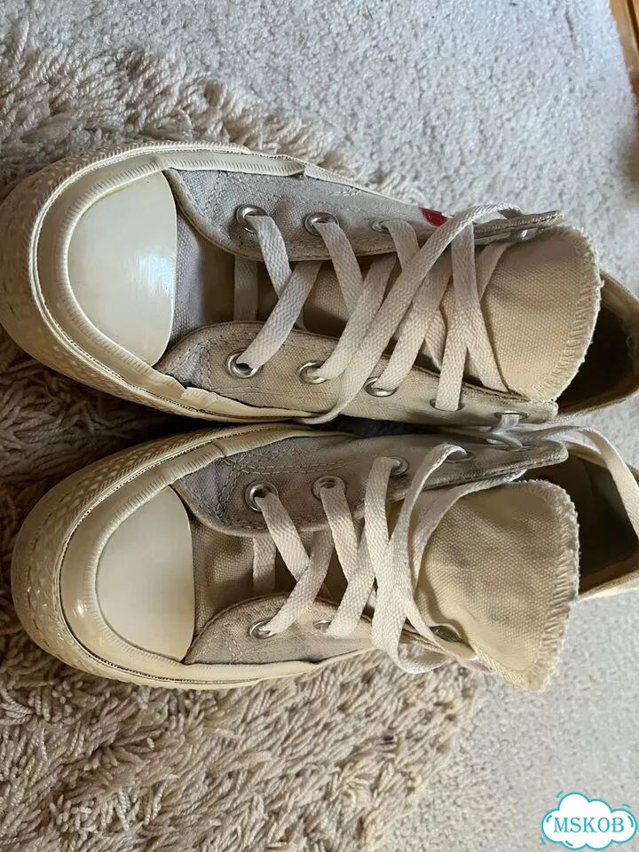 Converse x Comme des garçons архивные оригинал фото 2