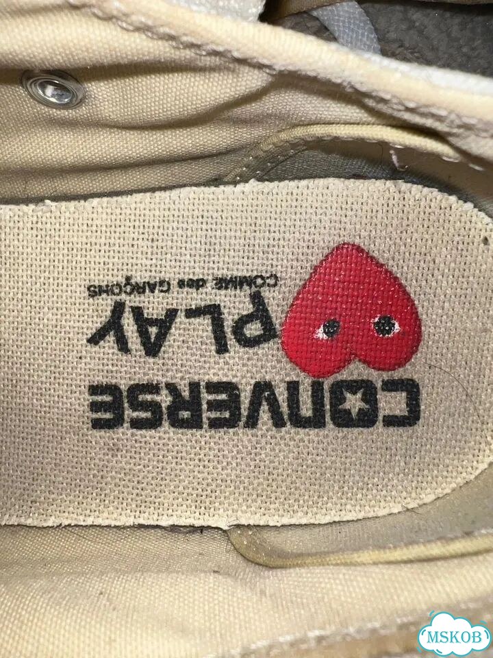 Converse x Comme des garçons архивные оригинал фото 5