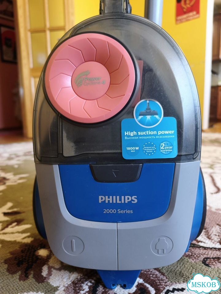 Philips 2000 Series XB2022/01 Пылесос, синий фото 1