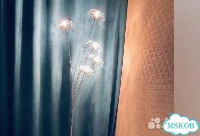 Торшер хрустальный одуванчик 5 ламп LED новый фото 5