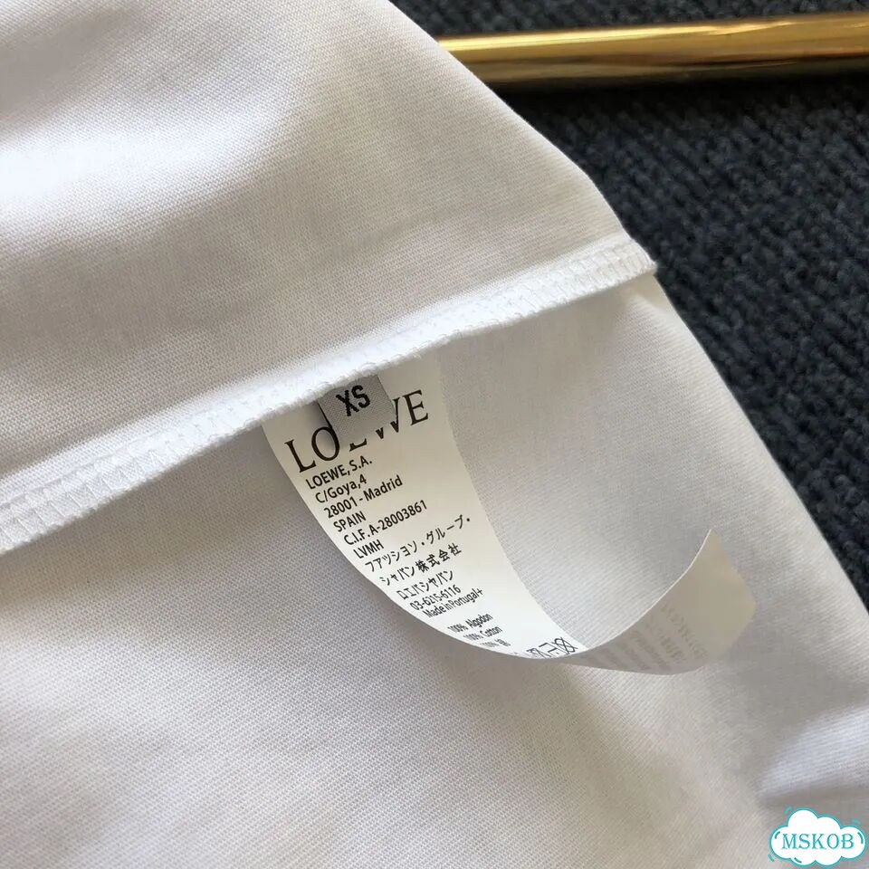 Футболка Loewe с вышивкой женская фото 9