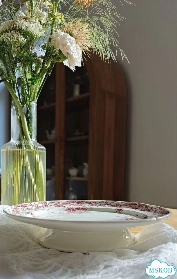 Villeroy Boch Valeria блюдо на ножке винтаж фото 6