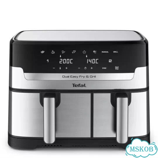 Tefal dual easy fry grill фото 1