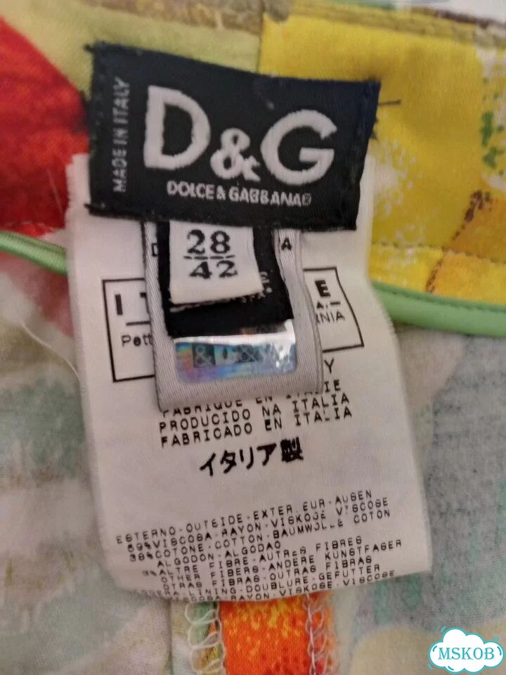 Брюки стрейч Dolce&Gabbana.42 размер Оригинал фото 3