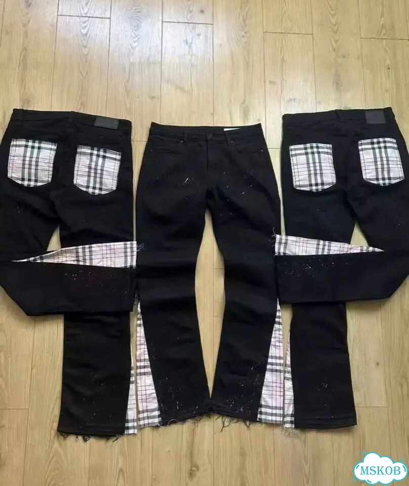 Джинсы burberry flared клеш фото 1
