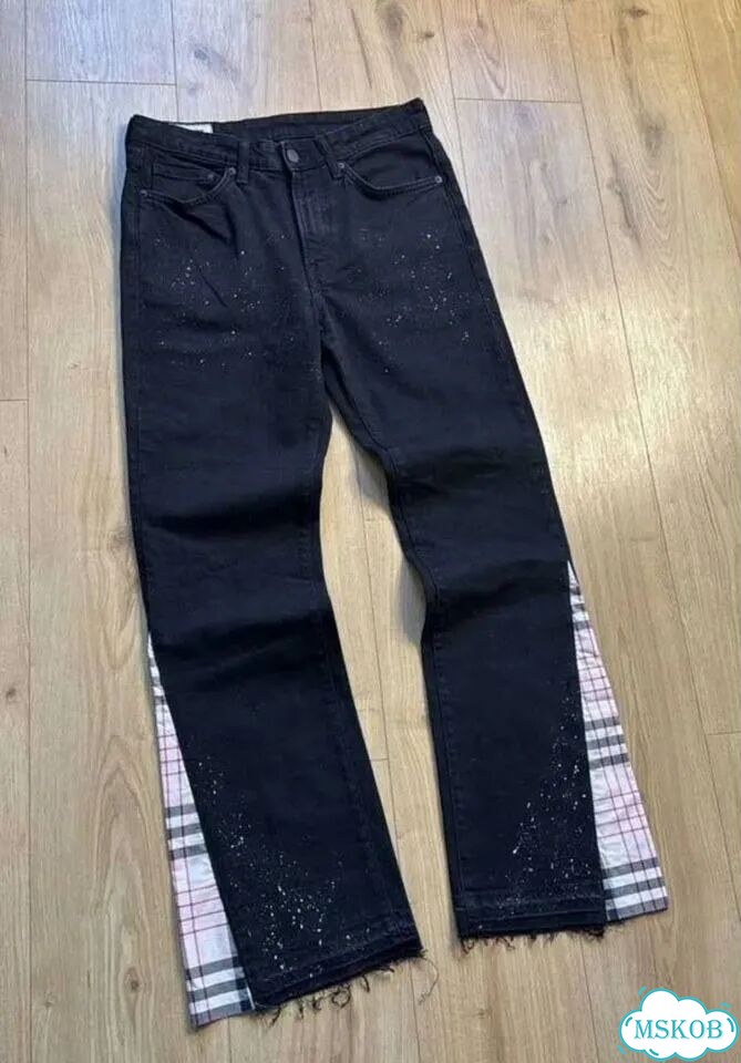 Джинсы burberry flared клеш фото 3