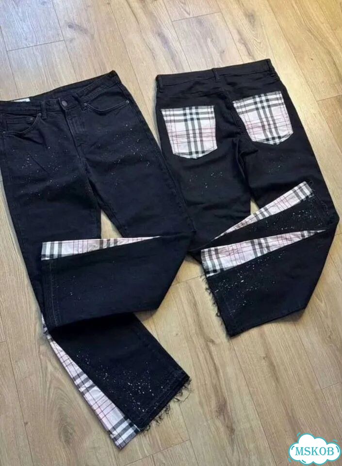 Джинсы burberry flared клеш фото 4