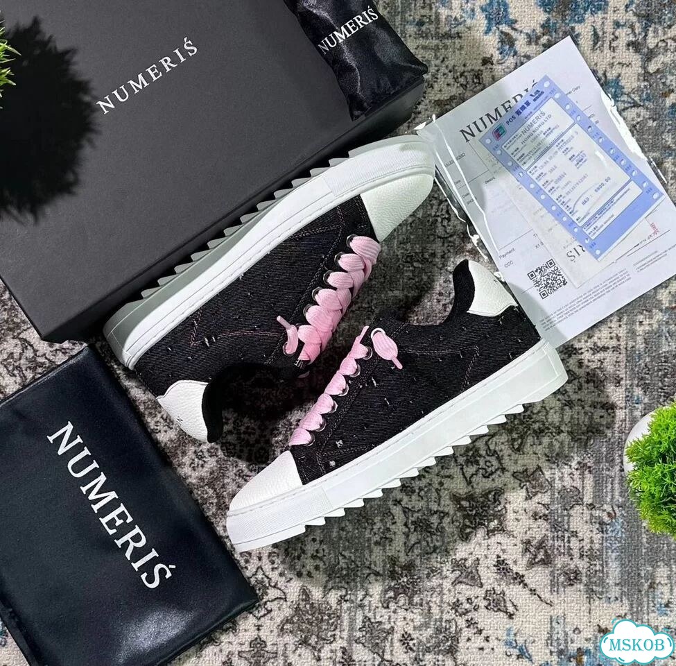 Кеды Numeris pink denim (41-44) фото 2