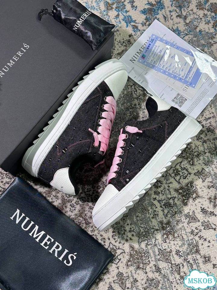 Кеды Numeris pink denim (41-44) фото 3
