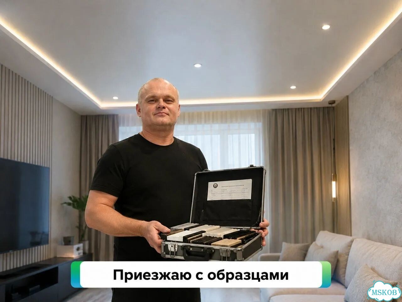 Натяжные потолки без посредников монтаж за 1 день фото 3
