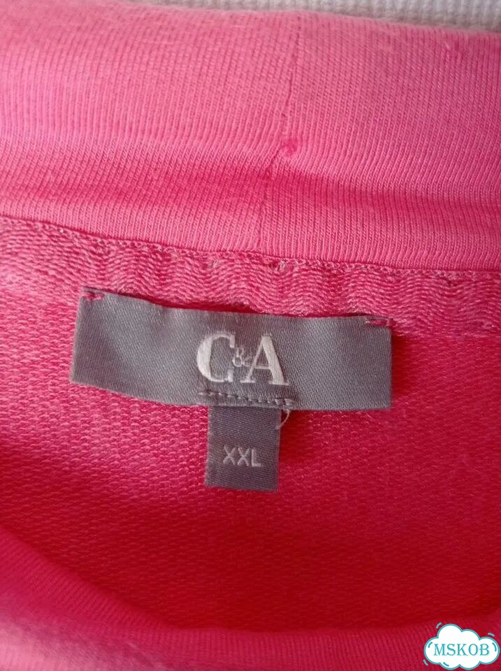 Свитшот лонг оверсайз C&A вискоза на 60-68 фото 4