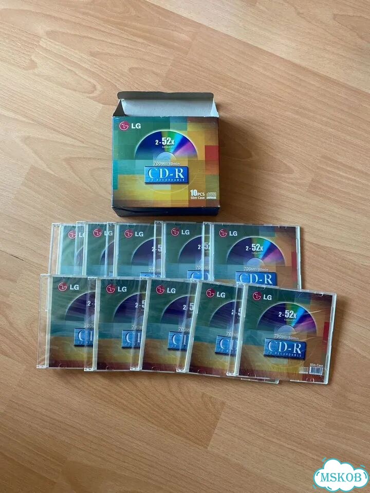 Диски LG CD-R 700MB фото 1