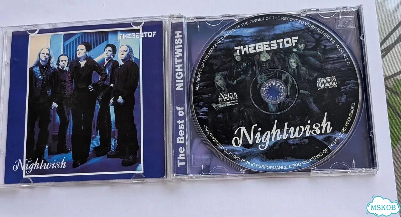 Музыка cd диски финской группы Nightwish фото 1