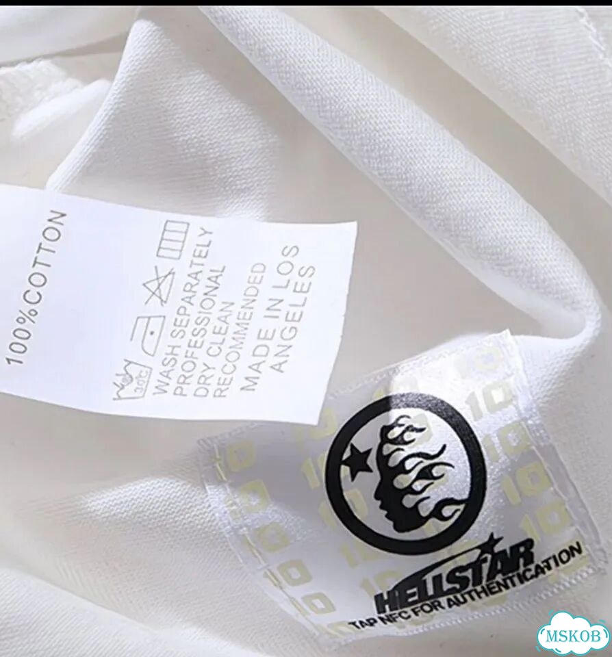 Футболка Hellstar white фото 6