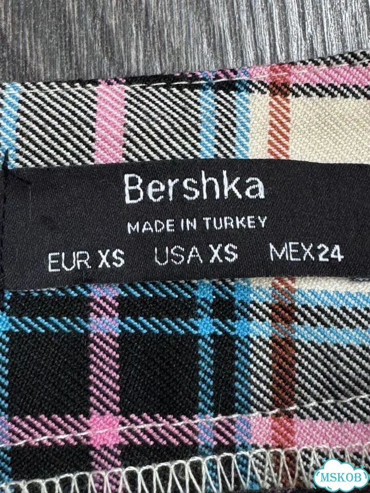 Детская юбка в клетку Bershka фото 7