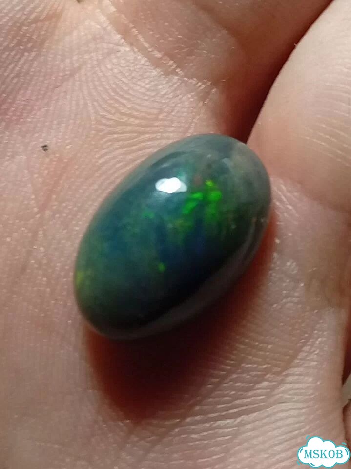 Черный опал 5.9Ct фото 2
