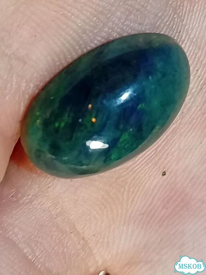 Черный опал 5.9Ct фото 3