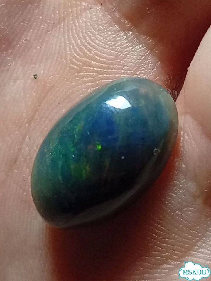 Черный опал 5.9Ct фото 6