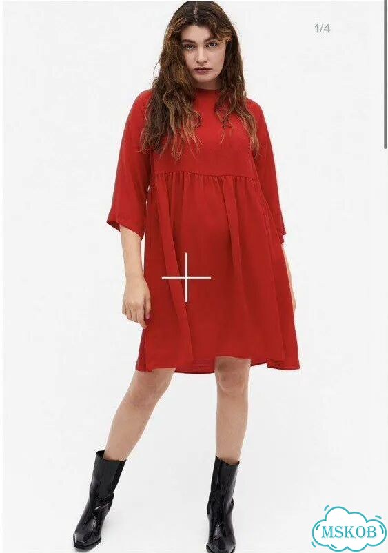Платья новые monki красное и черное фото 1