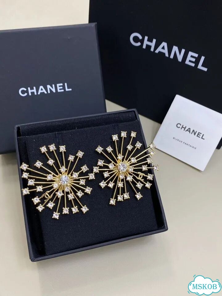 Серьги Chanel премиум под заказ фото 1