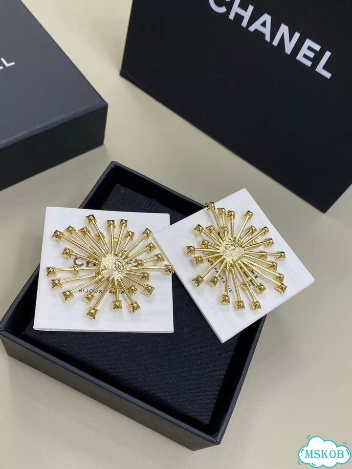 Серьги Chanel премиум под заказ фото 2