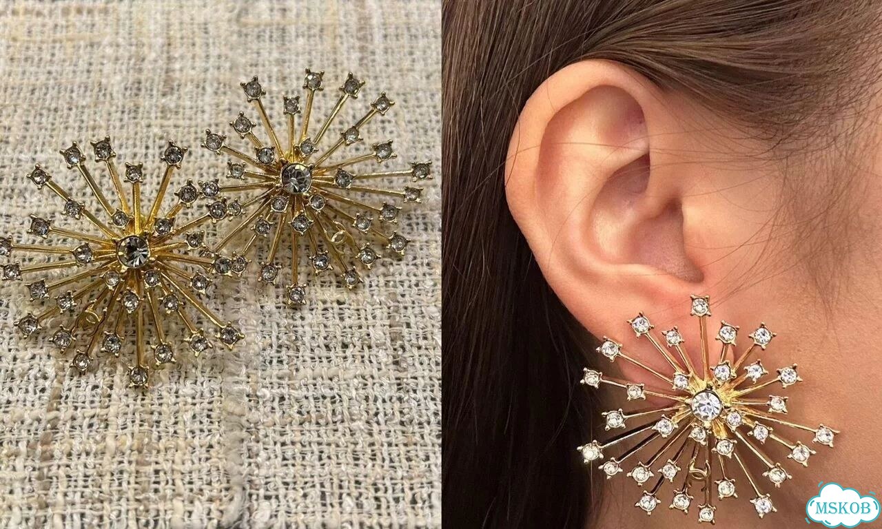 Серьги Chanel премиум под заказ фото 6