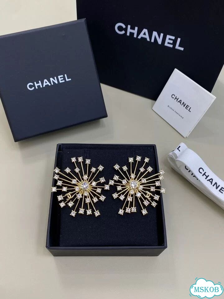 Серьги Chanel премиум под заказ фото 7