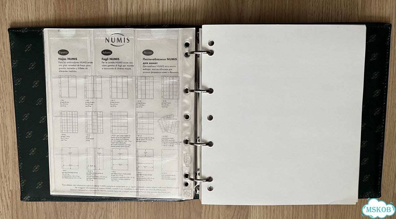 Альбом для монет numis classic Leuchtturm фото 6