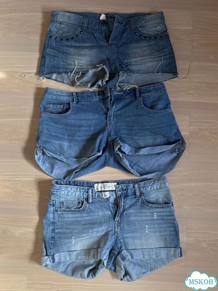 Джинсовые шорты hm calzedonia фото 1