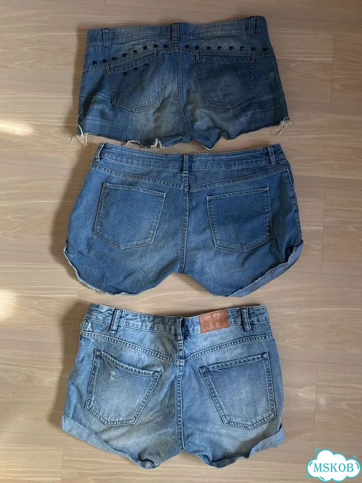 Джинсовые шорты hm calzedonia фото 2