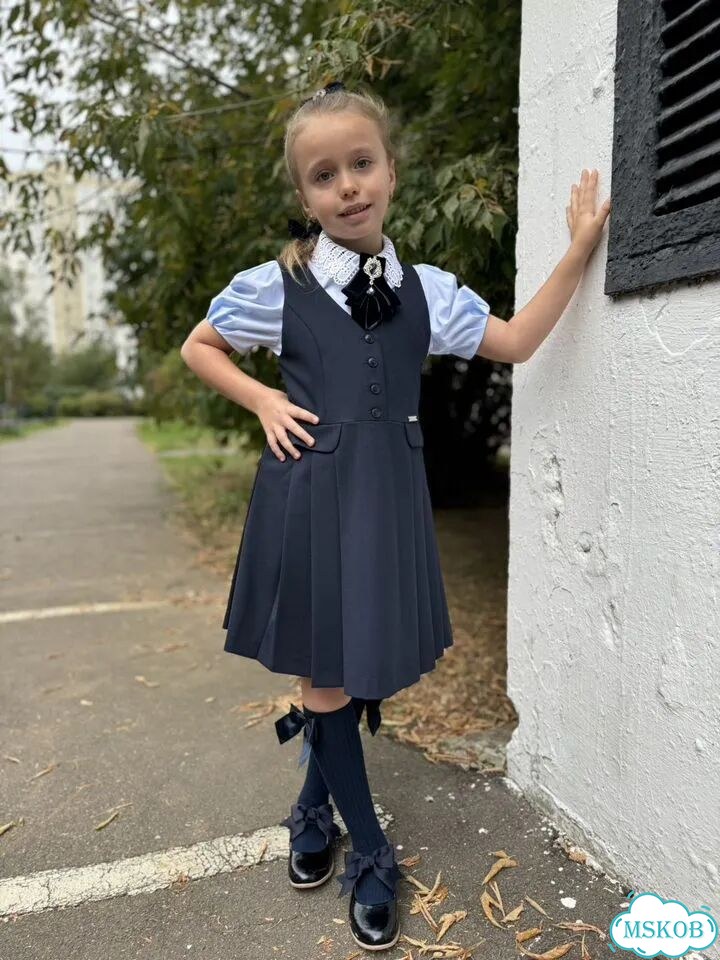 Сарафан Shoupette + блуза Silver Spoon 134 фото 3