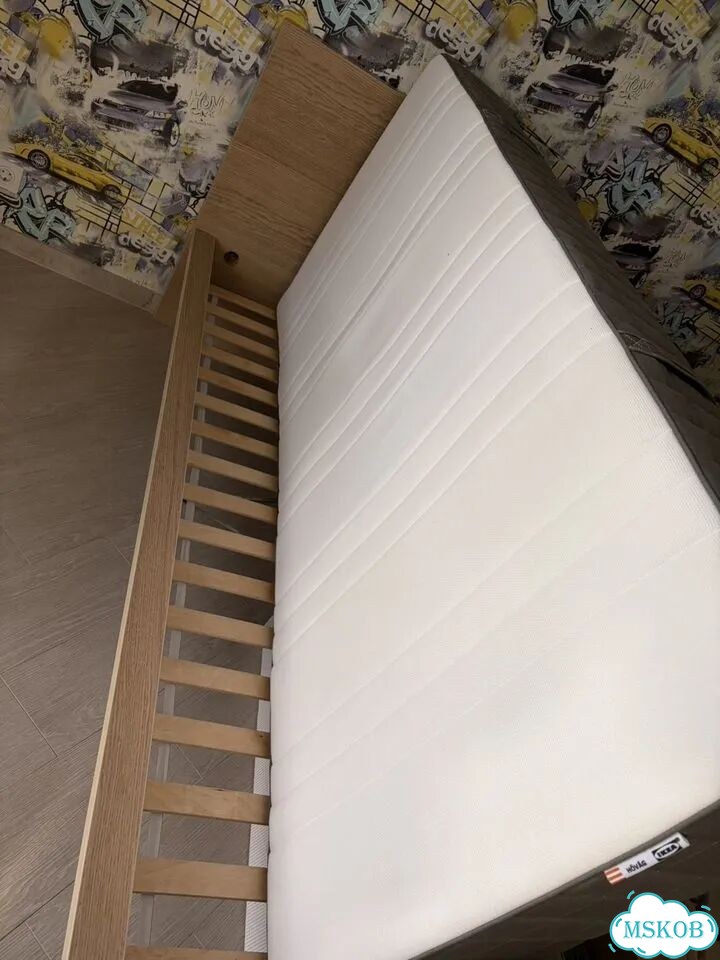 Кровать односпальная 90×200 IKEA фото 6