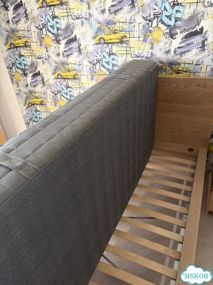 Кровать односпальная 90×200 IKEA фото 8