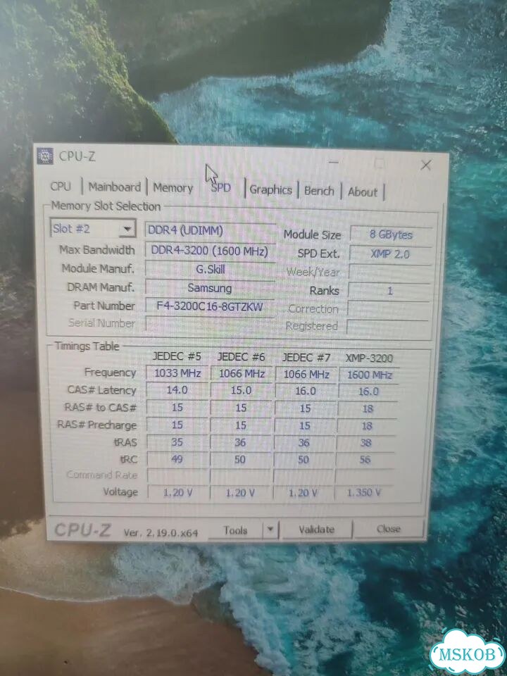 G skill ddr4 2x8gb 3200 фото 3