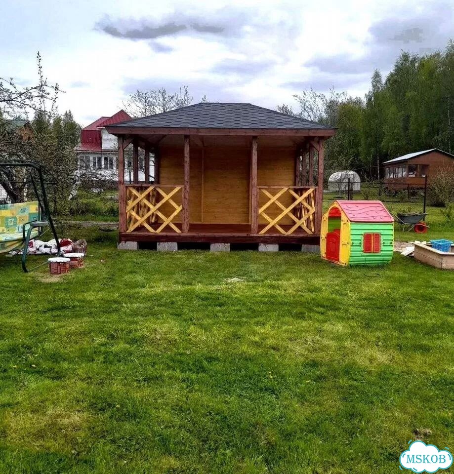 Беседки с хозблоком 5х6 фото 9