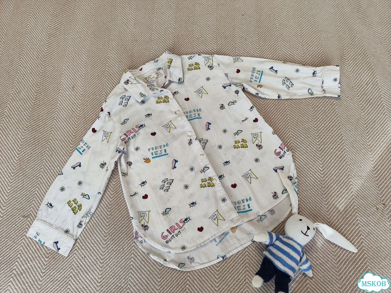 Рубашка для девочки 110 Zara фото 1