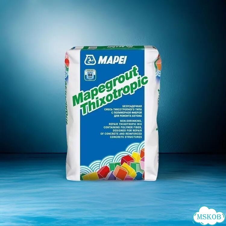 Ремонтная смесь Mapei Mapegrout Thixotropic 25 кг фото 1