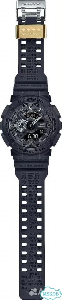 Японские наручные часы Casio G-shock GA-114RE-1A фото 5