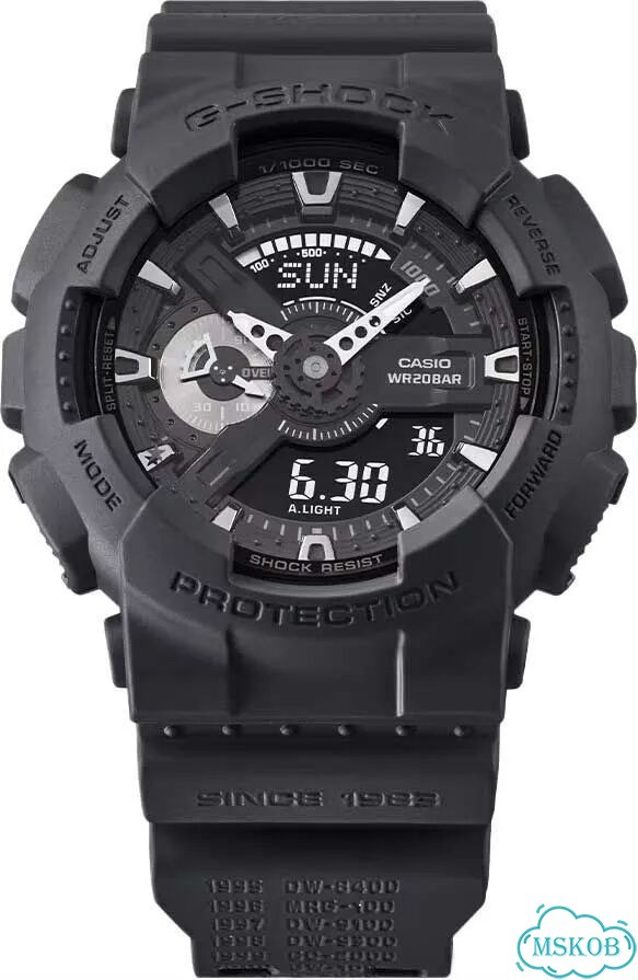 Японские наручные часы Casio G-shock GA-114RE-1A фото 6