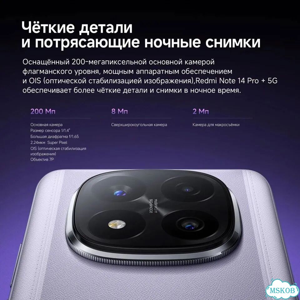 Xiaomi Redmi Note 14 Pro+ 5G, 8/256 ГБ, SIM + eSIM фото 3