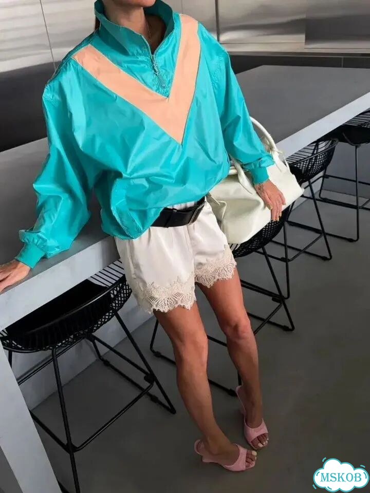 Атласные шорты Saint Laurent кружево, 3 цвета фото 6