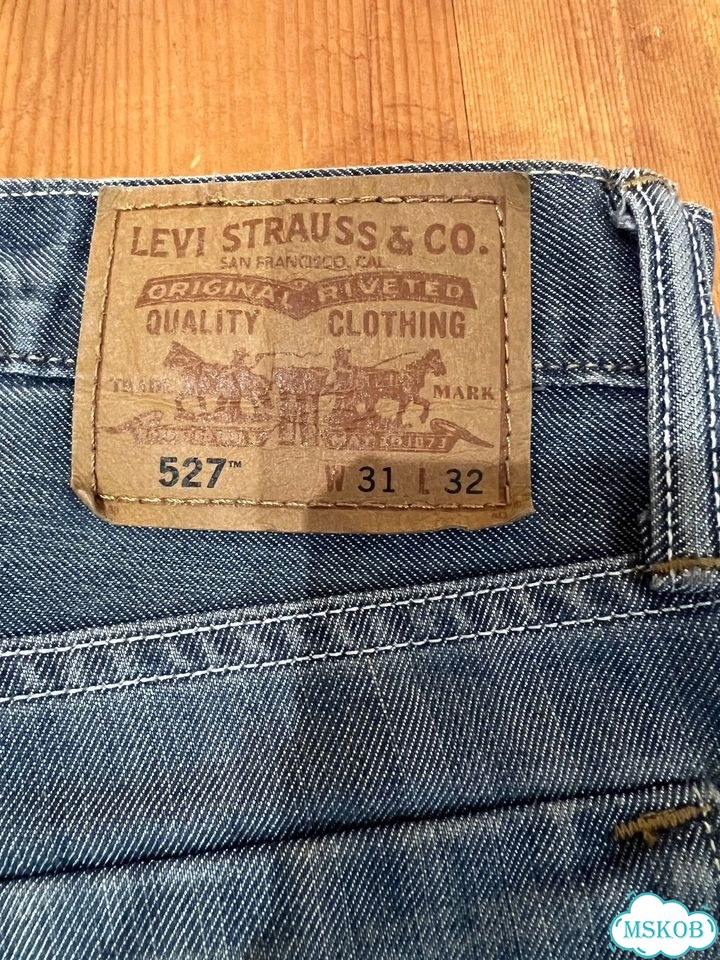 Джинсы Levi’s 527 bootcut, flared, оригинальные фото 3