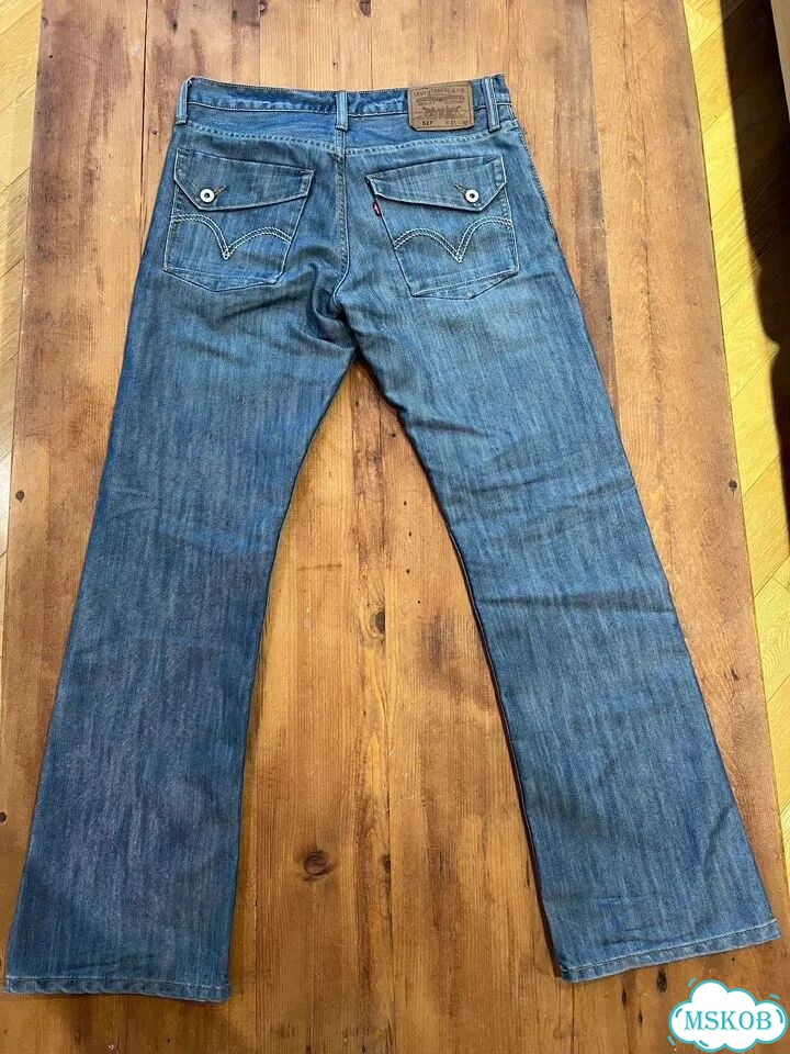 Джинсы Levi’s 527 bootcut, flared, оригинальные фото 7