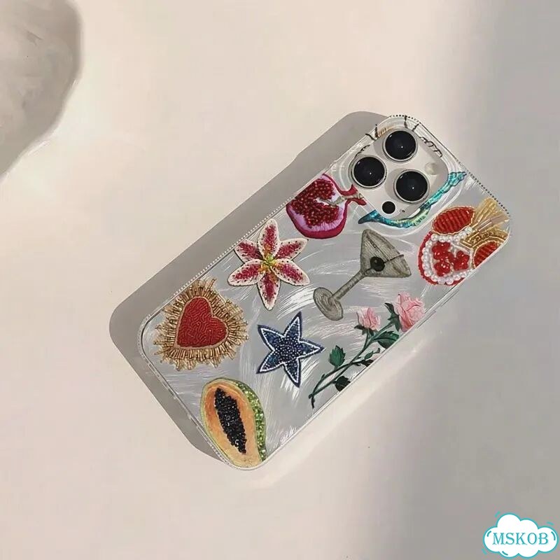 Чехол для iPhone 12 ProMax с декором, Цвет: smtwq051503 фото 3