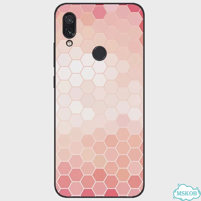 Чехол для xiaomi, Redmi Note 7, 7 PRO, силикон, с разными 6,3 фото 7