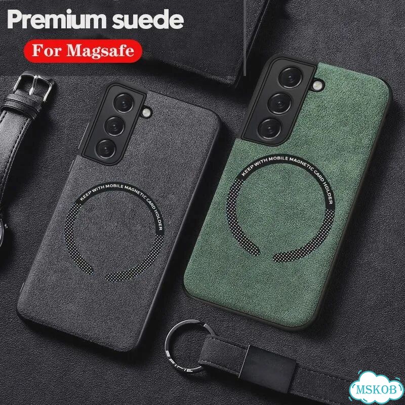 Кожаный чехол Forest Green для Samsung Galaxy S21 Plus фото 2