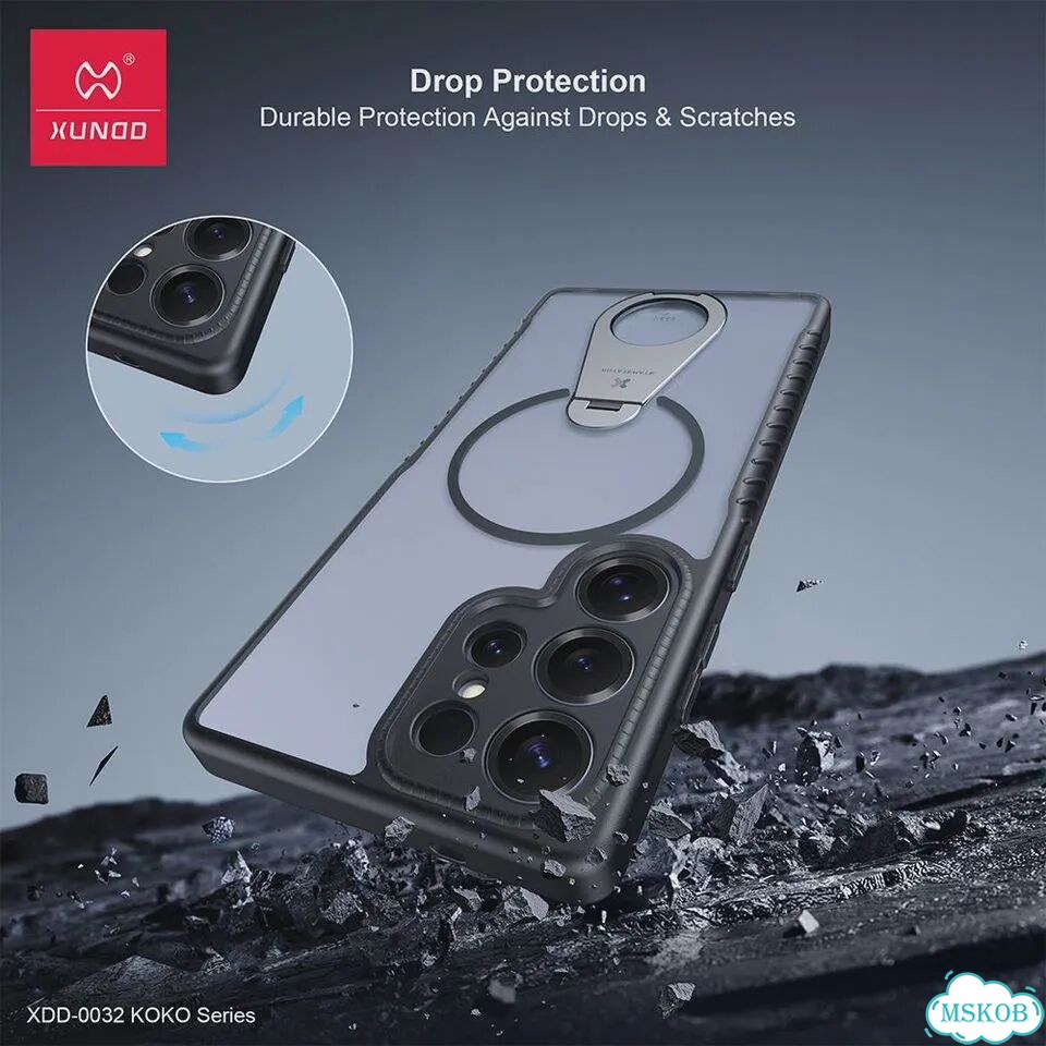 Чехол Xundd для Samsung Galaxy S25 24 23 Ultra с регулируемой Галактика С25 Ультра, Green Matte фото 3